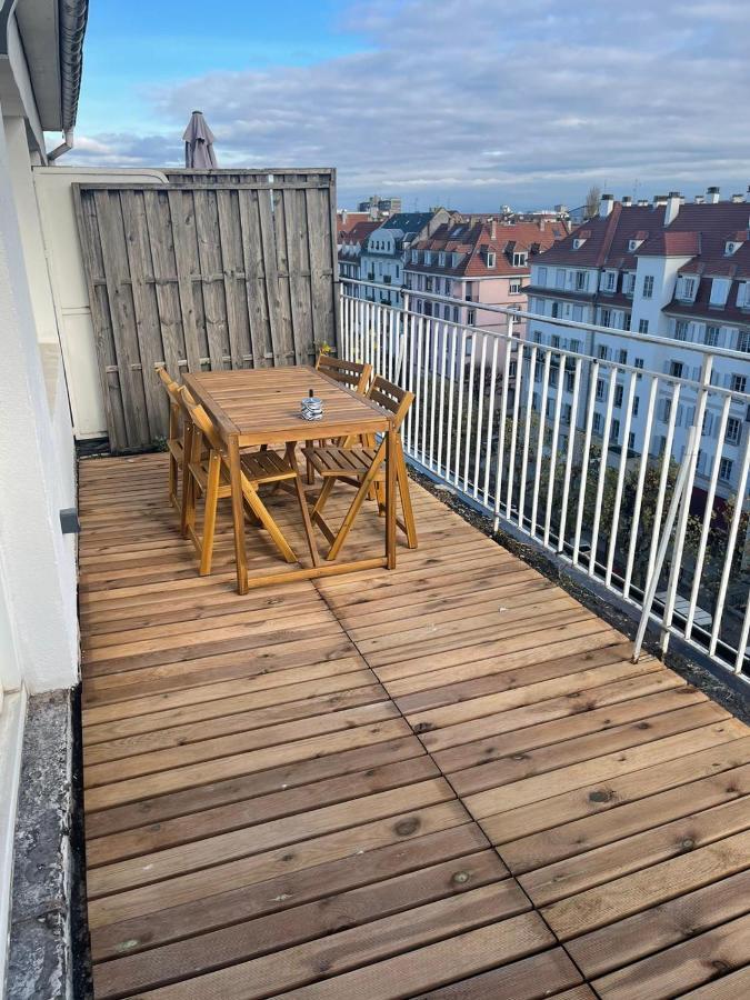 Le Brasilia - Appartement Neuf Pour 4 Personnes Avec Terrasse Strasburg Zewnętrze zdjęcie